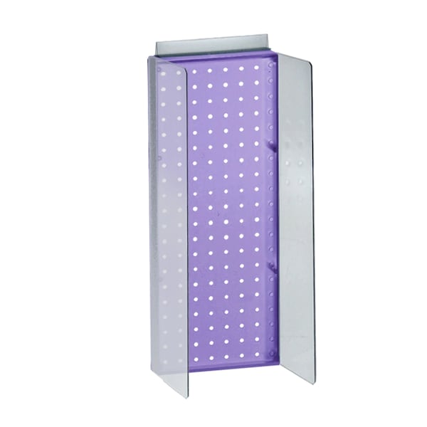 8"W x 20.625"H Pegboard Powerwing Display